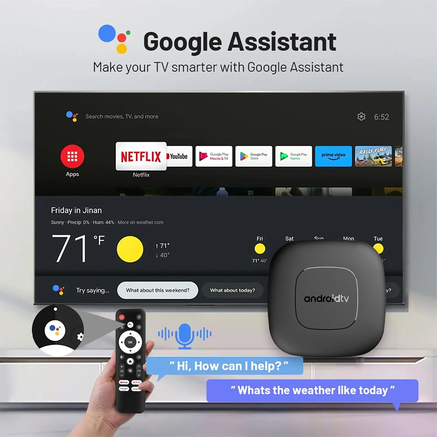 2024 Mortal T1 TV Box Android  Allwinner H313 Quad Core HDR10+ 4K 2GB RAM 8GB 16GB ROM 2.4G&5G Wifi Home Theater Media Player