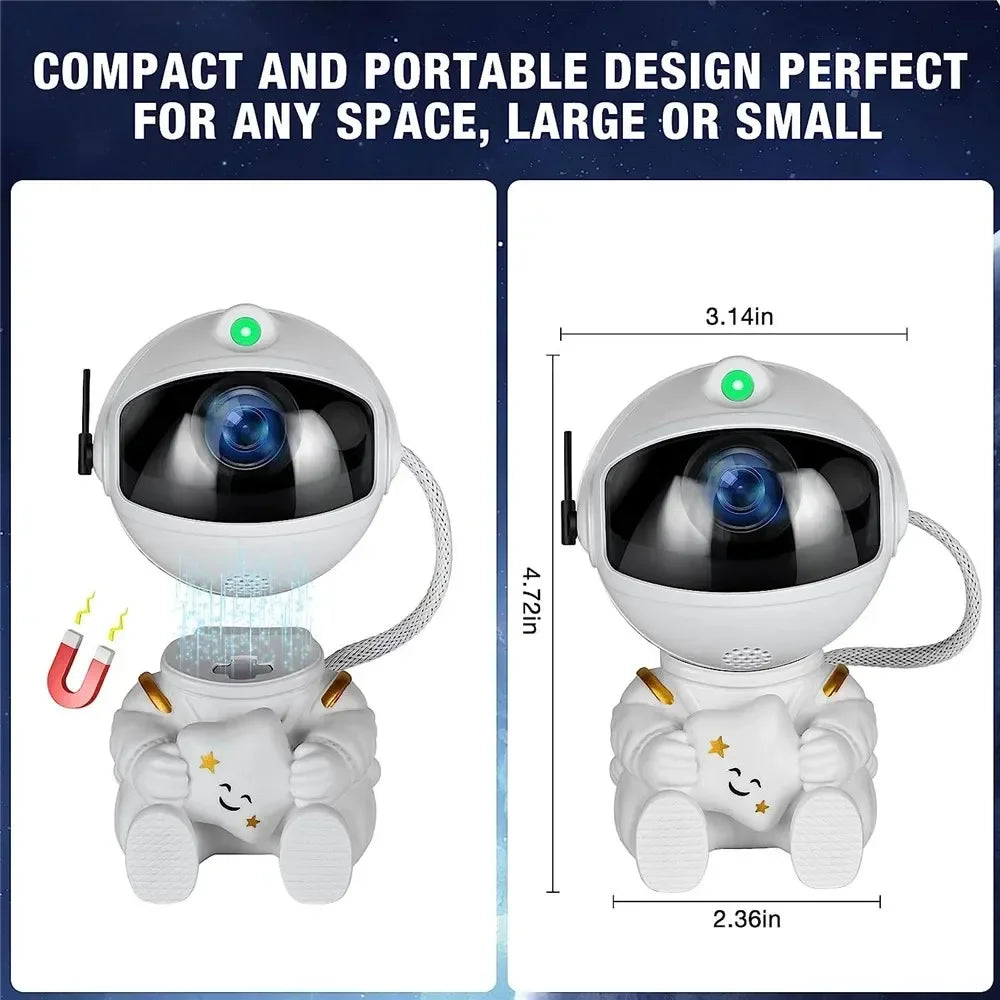 Galaxy Star Astronaut Projector Light Starry Sky Porjectors Lamp Decoration Bedroom Room Nebula LED Night Light Children Gifts