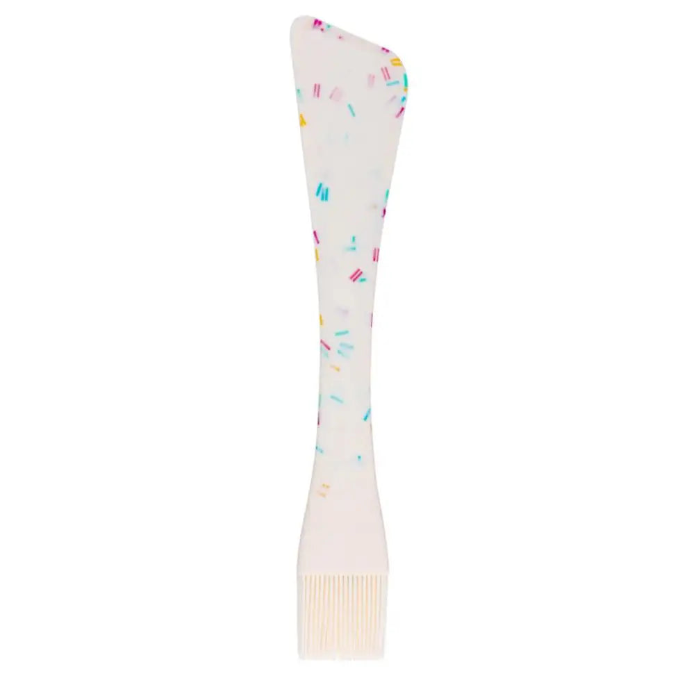 Double Headed Silicone Spatula Oil Brush Kitchen Utensils Pastry Baking Tools Cooking Scraper Bowl Cream 2-in-1 Multipurpose