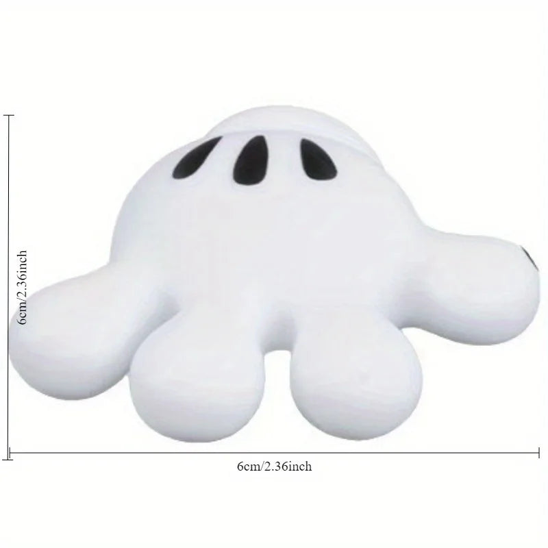 Toothbrush holder Mickey Palm cute bathroom towel suction cup multi-function hook traceless hook data cable winder