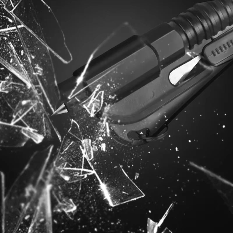 3 in 1 Safety Hammer Car Emergency Rescue Car Escape Tool Window Breaker Seat belt Cutter Compact Emergency Hammer Escape Tool