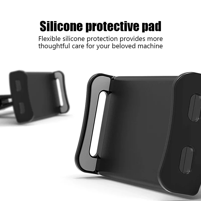 Universal 4-11 Inch Telescopic Car Rear Pillow Phone Holder Tablet Car Stand Seat Rear Headrest Mounting Bracket for Tablet Etc