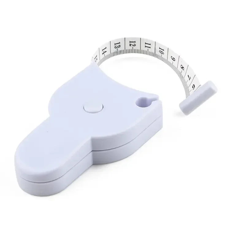 Automatic Telescopic Tape Measure Body Measuring Tape Sewing Ruler Tools Centimeter Tapes For Body Meter Measure White Tools