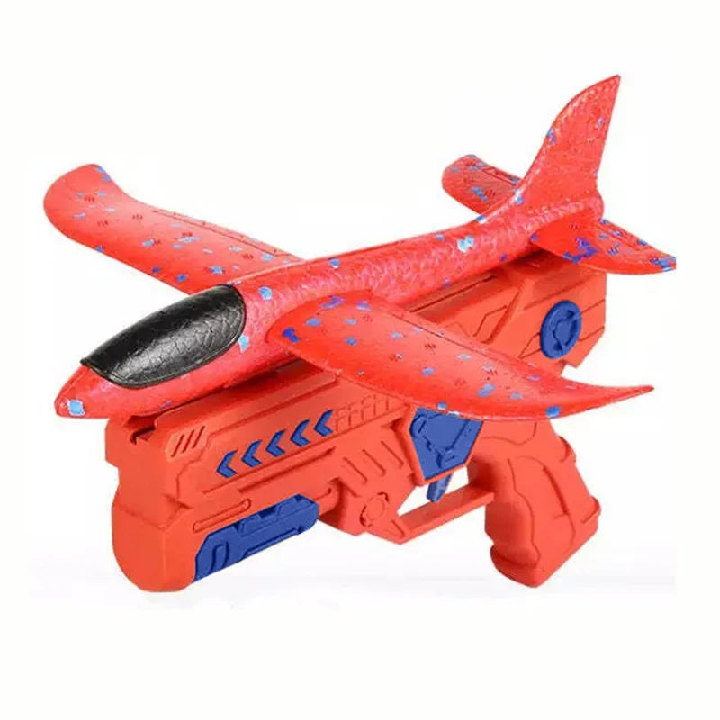Children's Foam Ejection Aircraft Toys Parent-Child Interaction Outdoor Foam Aircraft Park