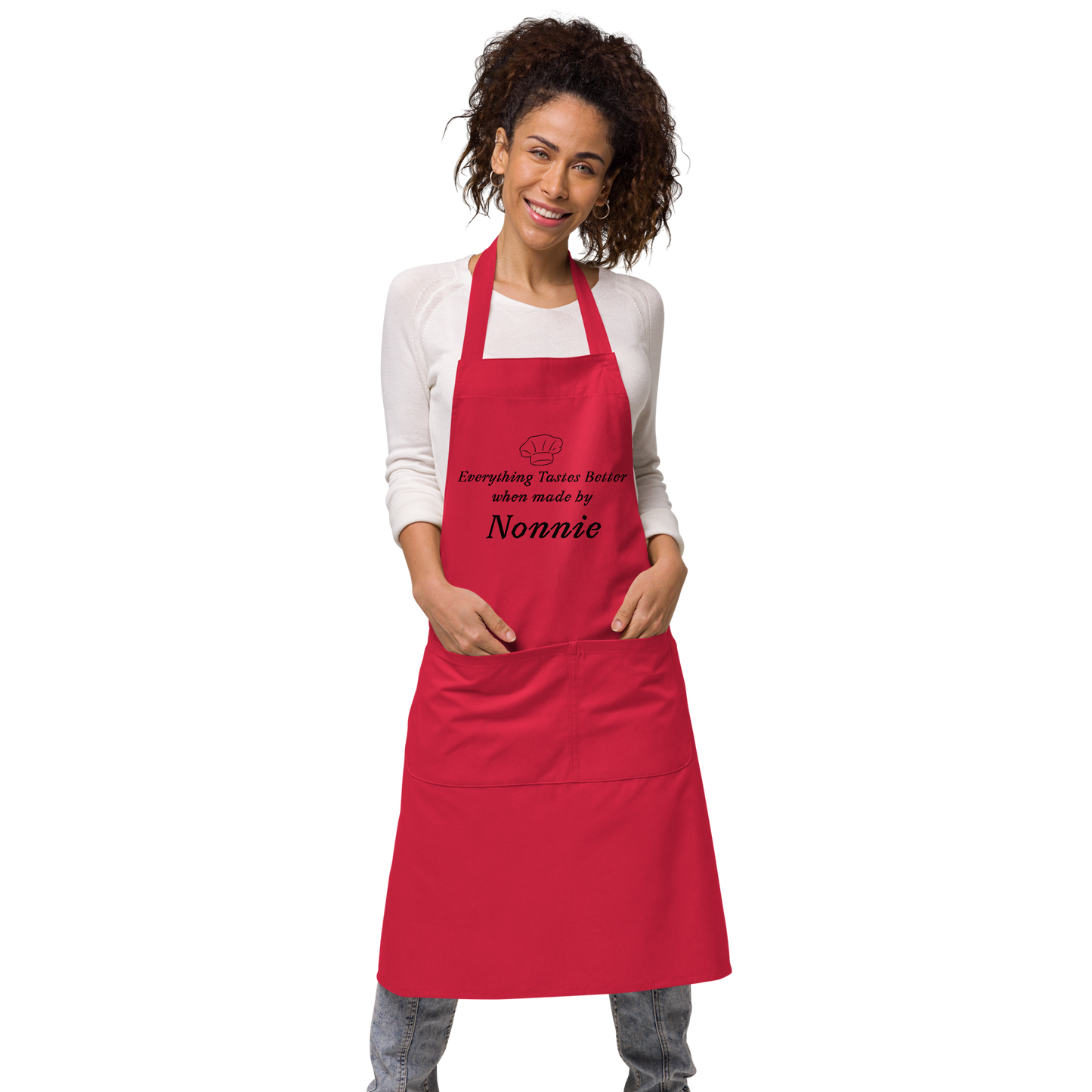 Organic cotton apron