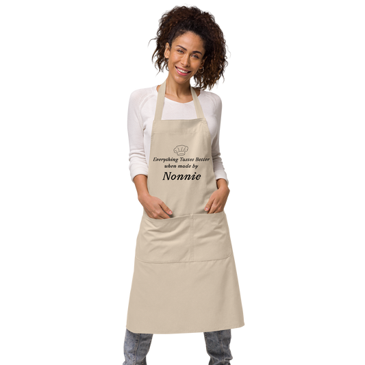 Organic cotton apron