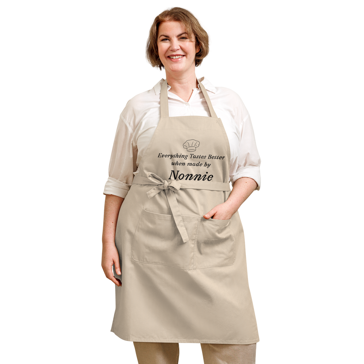 Organic cotton apron